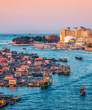 6D5N • Sanya, Lingshui  Baoting   Tour 4Private Car Charter  5Luxury 5-Star Hotels Nanshan, Binglang Valley and Yanoda