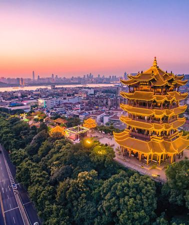 4D3N • Wuhan + Yellow Crane Tower + The Three Gorges Dam Tourism Area