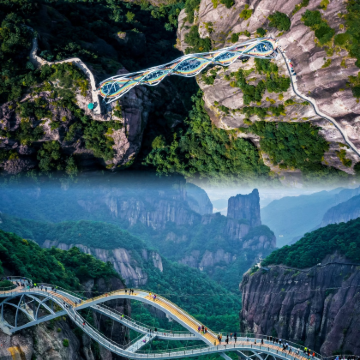 台州神仙居2日1晚跟团游