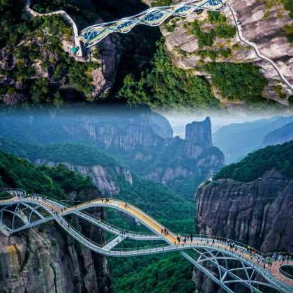 台州神仙居2日1晚跟团游