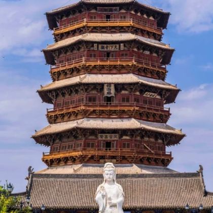 山西太原+五台山+云冈石窟+平遥古城+山西黄河壶口瀑布旅游区6日5晚跟团游