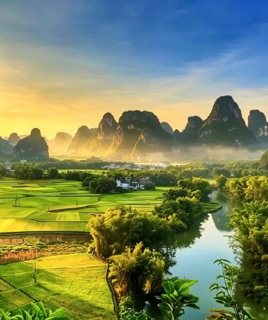 6D5N • China + Guangxi + Nanning + Detian Transnational Waterfall Scenic Spot + Tongling Grand Canyon + Weizhou Island + Beihai