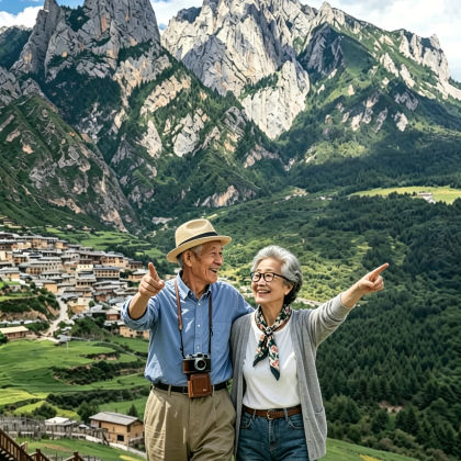 兰州+甘南+夏河+若尔盖+莲宝叶则景区+扎尕那7日6晚跟团游