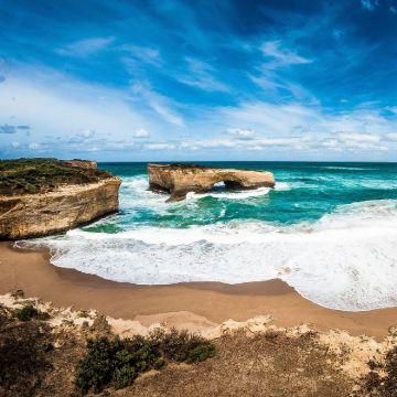 澳大利亚墨尔本+大洋路步道+阿波罗贝+十二门徒岩2日1晚跟团游