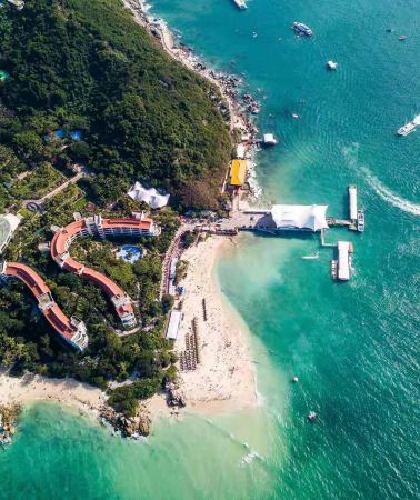 5D4N • Three-city tour including Haikou + Danzhou + Sanya + Ocean Flower Island: beach fun in Sanya & ancient exploration in Danzhou