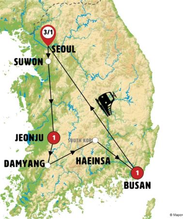 7D6N • Korea Express