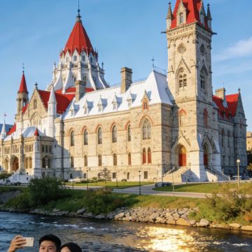 加拿大魁北克城+渥太华+多伦多+蒙特利尔+尼亚加拉瀑布+金斯顿9日8晚私家团