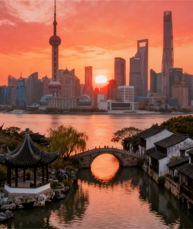 4D3N • China + Shanghai + Suzhou + Hangzhou + Wuzhen + Nanxun Ancient Town
