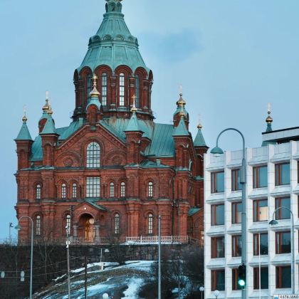 芬兰赫尔辛基+罗瓦涅米+凯米+萨尼色尔卡+伊纳里+塔林7日6晚私家团