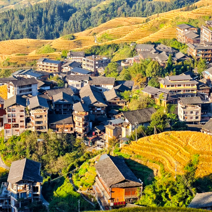 广西桂林+阳朔+漓江+龙脊梯田5日4晚拼小团