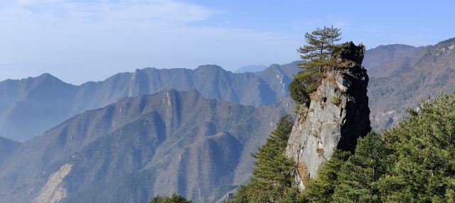 天台国家森林公园天台山索道旅行图片 2