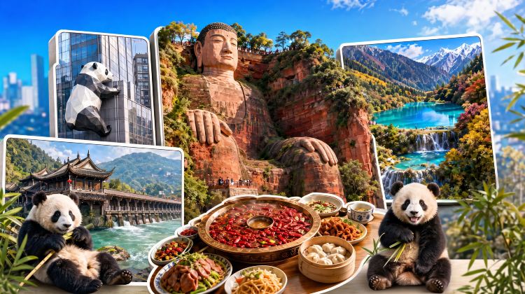 2D1N · Group Tours · Panda Encounter Tour: Round-trip High-speed Trains & Hiking at Leshan Giant Buddha