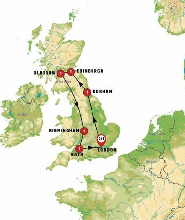10D9N • London, Scotland, and Southern England