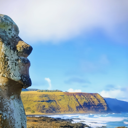 智利圣地亚哥+复活节岛+瓦尔帕莱索5日4晚拼小团