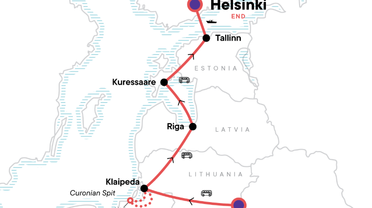 13-Day Baltic Adventure from Vilnius to Helsinki·Riga, Tallinn & Saaremaa Farm Stay