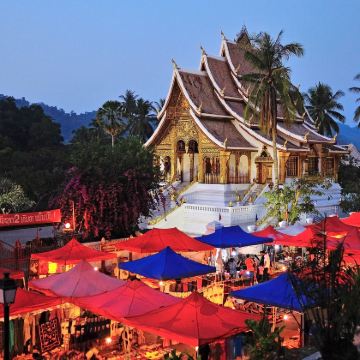 老挝万象+万荣+琅勃拉邦6日5晚私家团