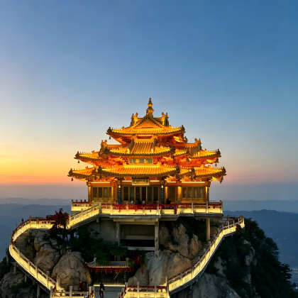 河南洛阳+老君山景区+龙门石窟+白马寺+少林寺4日3晚私家团
