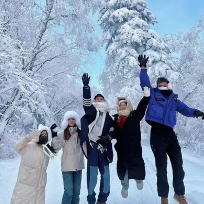 黑龙江漠河北极村+北极圣诞滑雪场+中国最北点3日2晚跟团游