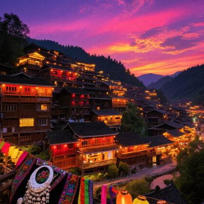 贵州贵阳+黄果树景区+荔波+西江千户苗寨5日4晚私家团