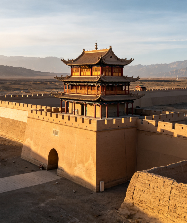 5D4N • Dunhuang + Mingsha Mountain Crescent Spring + Yulin Grottoes, Yang Pass + Yumen Pass + Dunhuang Yardang National Geopark