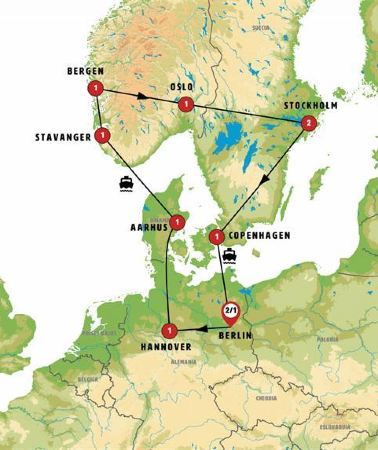 12D11N • Northern Germany and Scandinavia with Berlin