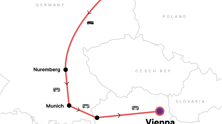 7-Day Central Europe Christmas Markets Tour from Berlin to Vienna·Nuremberg, Munich & Salzburg