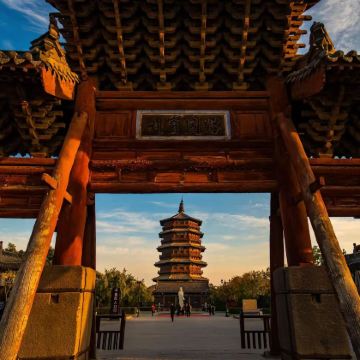 山西太原+五台山+大同+平遥县+壶口瀑布7日6晚跟团游