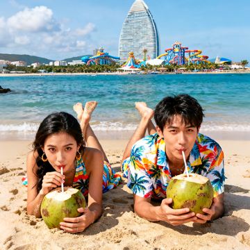 三亚+亚特兰蒂斯+蜈支洲岛6日5晚跟团游