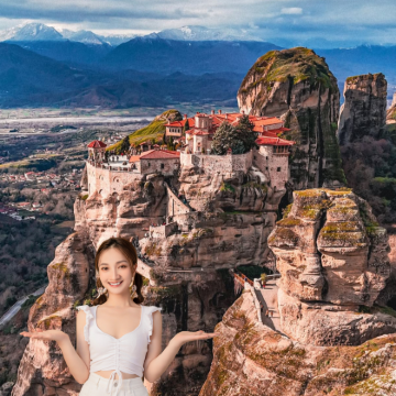 希腊迈泰奥拉2日1晚跟团游