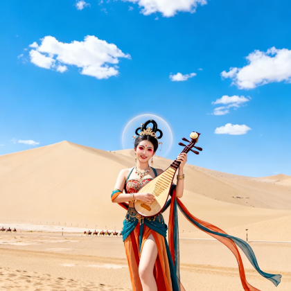 兰州+青海湖景区+茶卡盐湖+敦煌+嘉峪关+张掖5日4晚拼小团