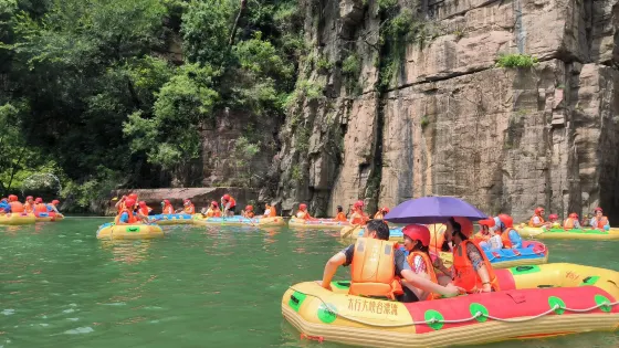 太行大峽谷漂流