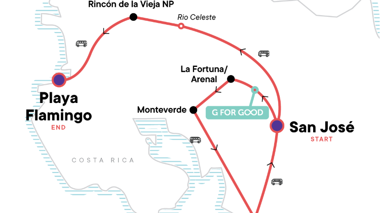14-Day Costa Rica Tour from San José to Playa Flamingo · La Fortuna, Monteverde, Quepos and Rincón de la Vieja Volcano National Park