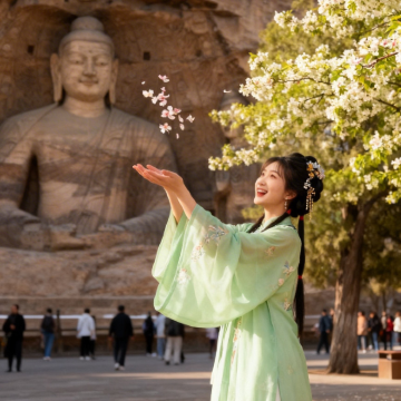 山西太原+五台山+大同+平遥县+壶口瀑布6日5晚拼小团