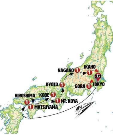 11D10N • Capitals of Japan