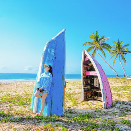 户外活动·海南东西线骑行亲子营｜海口至三亚，百公里成长之旅经万宁冲浪+探秘火山溶洞，5晚五钻尊享酒店