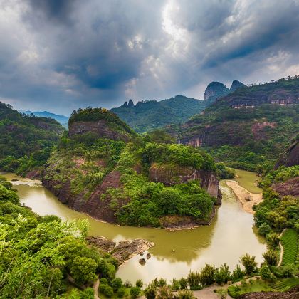 武夷山+九曲溪竹筏漂流3日2晚自由行