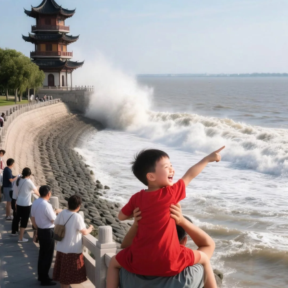 盐官潮乐之城+观潮胜地公园2日1晚自由行