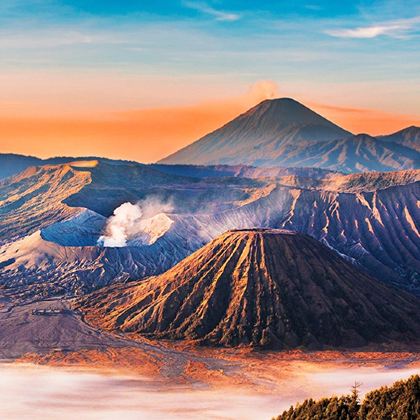 印度尼西亚布罗莫火山+伊真火山3日2晚跟团游