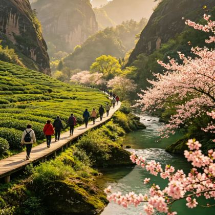 武夷山主景+九曲溪漂流2日1晚跟团游