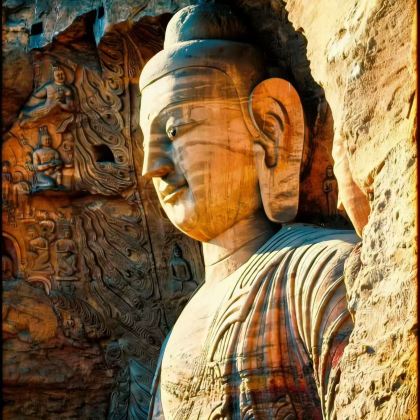 山西太原+五台山+大同+平遥县+壶口瀑布+灵石7日跟团游