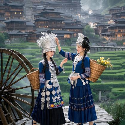 贵州黄果树景区+西江千户苗寨+荔波6日5晚拼小团