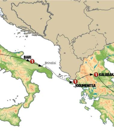 9D8N • Rome, Puglia and Meteoras