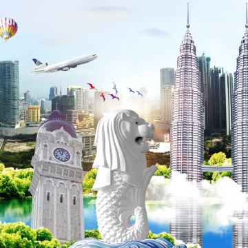 新加坡+马来西亚6日5晚拼小团
