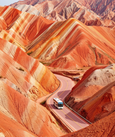 8D7N • Classic Ganqing Loop: Zhangye + Jiayuguan + Dunhuang + Xining + Qarhan Salt Lake + Walk on salt flats + Ride a small train through salt fields + Visit the Salt Lake Museum