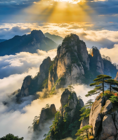 5D4N • All-in-One Landscape & Ancient Architecture Trip : Huangshan Scenic Area + Hongcun Village + Wuyuan Huangling + Qiandao Lake Contact customer service to get the local data card gift 