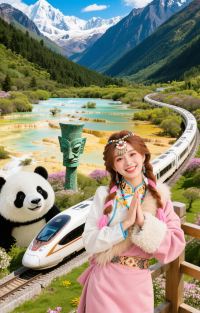 九寨沟+黄龙风景名胜区+三星堆博物馆3日2晚拼小团图片