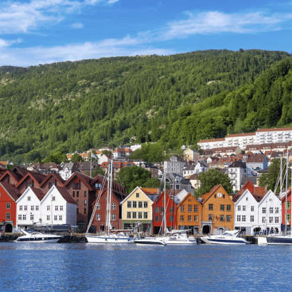 挪威奥斯陆+卑尔根+奥达+尤坎+哈当厄峡湾4日3晚拼小团
