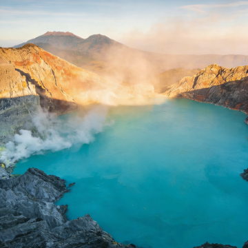 印度尼西亚泗水+赛武千层瀑布+布罗莫火山+伊真火山4日3晚私家团