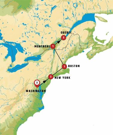 9D8N • Touring the East Coast from Washington