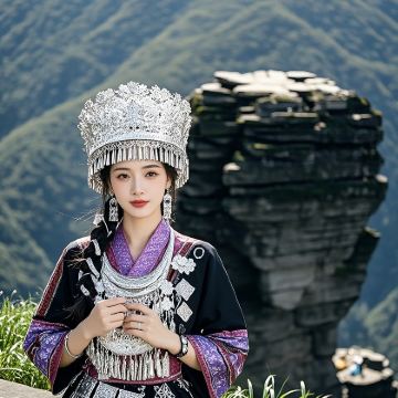 贵州贵阳+黄果树景区+荔波+西江千户苗寨+镇远县+梵净山6日5晚拼小团